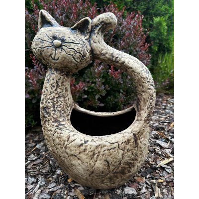 Makra Keramický obal kočka hnědý – Zboží Dáma Makra Keramický obal kočka hnědý – Zboží Dáma