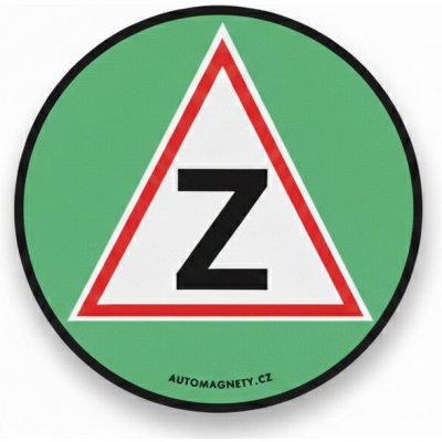 Samolepka Začátečník magnetická – Zboží Dáma