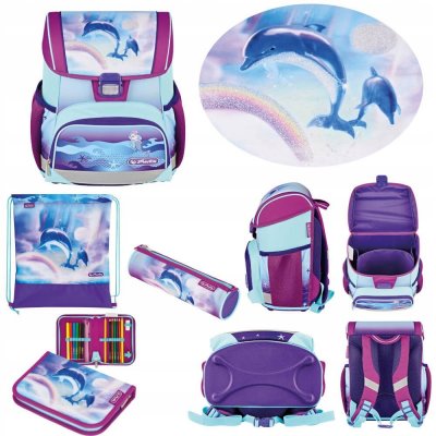 Herlitz taška Loop Plus delfín – Zboží Mobilmania