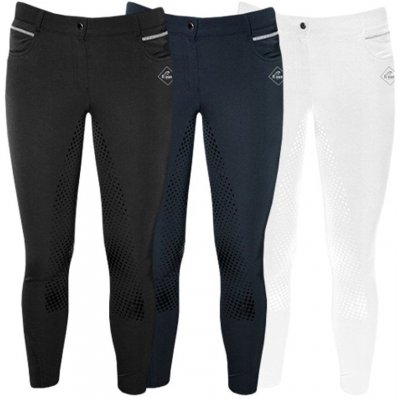 Cassini Rajtky Logo Equiservis Grip sed dětské černé – Zboží Dáma