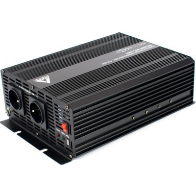 AZO Digital 24 VDC / 230 VAC Automobilový měnič IPS-4000 4000W – Zboží Mobilmania