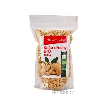 ZdravýDen Kešu ořechy Bio 1000 g