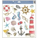 Anděl okenní fólie moře a ryby 30 x 33,5cm 6872 245330 – Sleviste.cz