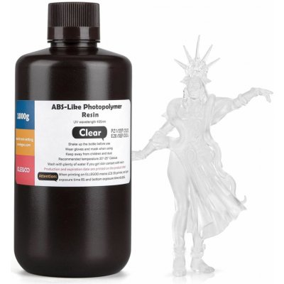 ELEGOO ABS-like Resin 1KG Translucent 50.103.0099 – Zboží Živě
