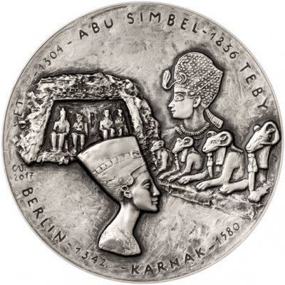 Česká mincovna Stříbrná mince Poklady starých civilizací VII. SK vysoký reliéf stand 42 g – Sleviste.cz