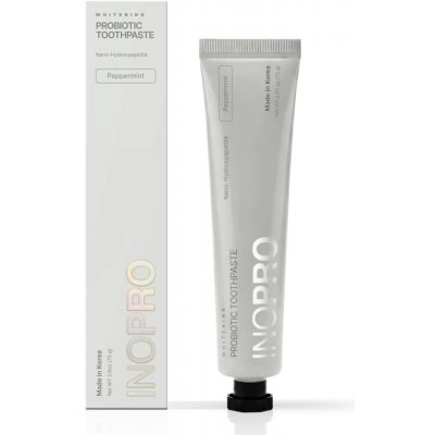InoPro Probiotic bělicí bez fluoridu příchuť Peppermint 75 g – Hledejceny.cz