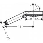 Hansgrohe 26332400 – Zboží Mobilmania