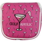 Best Of Golf America Golfaholic Mallet headcover růžový – Zboží Dáma