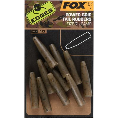 Fox Převleky Edges Camo Powergrip Tail Rubbers vel.7 10 ks – HobbyKompas.cz