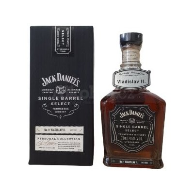 Jack Daniel's Single Barrel Select Vladislav ll No.11 45% 0,7 l (karton) – Zbozi.Blesk.cz