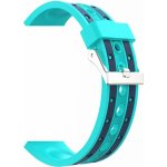 SmartFit Silikonový řemínek dětské chytré hodinky Lige KIDS LT21 Cool / 20mm / modrý 660534 – Zboží Mobilmania