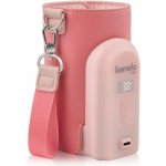 Lionelo Care Thermup Go Evo ohřívač kojeneckých lahví Coral Pink – Zboží Dáma