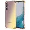 Pouzdro a kryt na mobilní telefon Pouzdro TopQ Samsung A54 5G Shock duhový purpurovo-žlutý