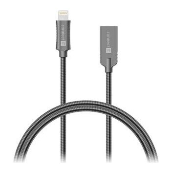 Connect IT CCA-4010-AN Lightning - USB, 1m, šedý