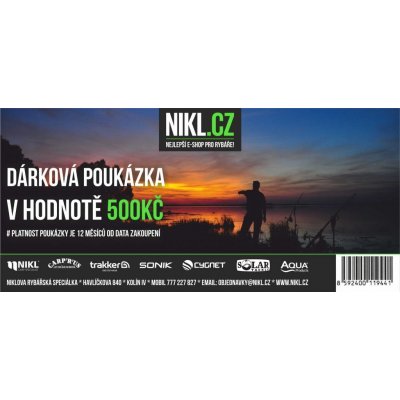 Karel Nikl Poukaz na nákup v hodnotě 500 Kč – Zboží Dáma