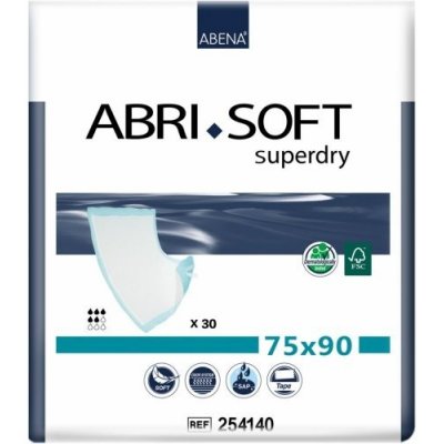 Abena Abri Soft Superdry 75x90 cm 30 ks – Zboží Dáma