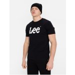 Lee pánské tričko s potiskem černá – Zboží Mobilmania