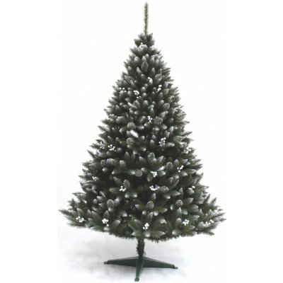 JAKS Vánoční stromek smrk stříbrná jeřabina 220 cm – Zboží Dáma