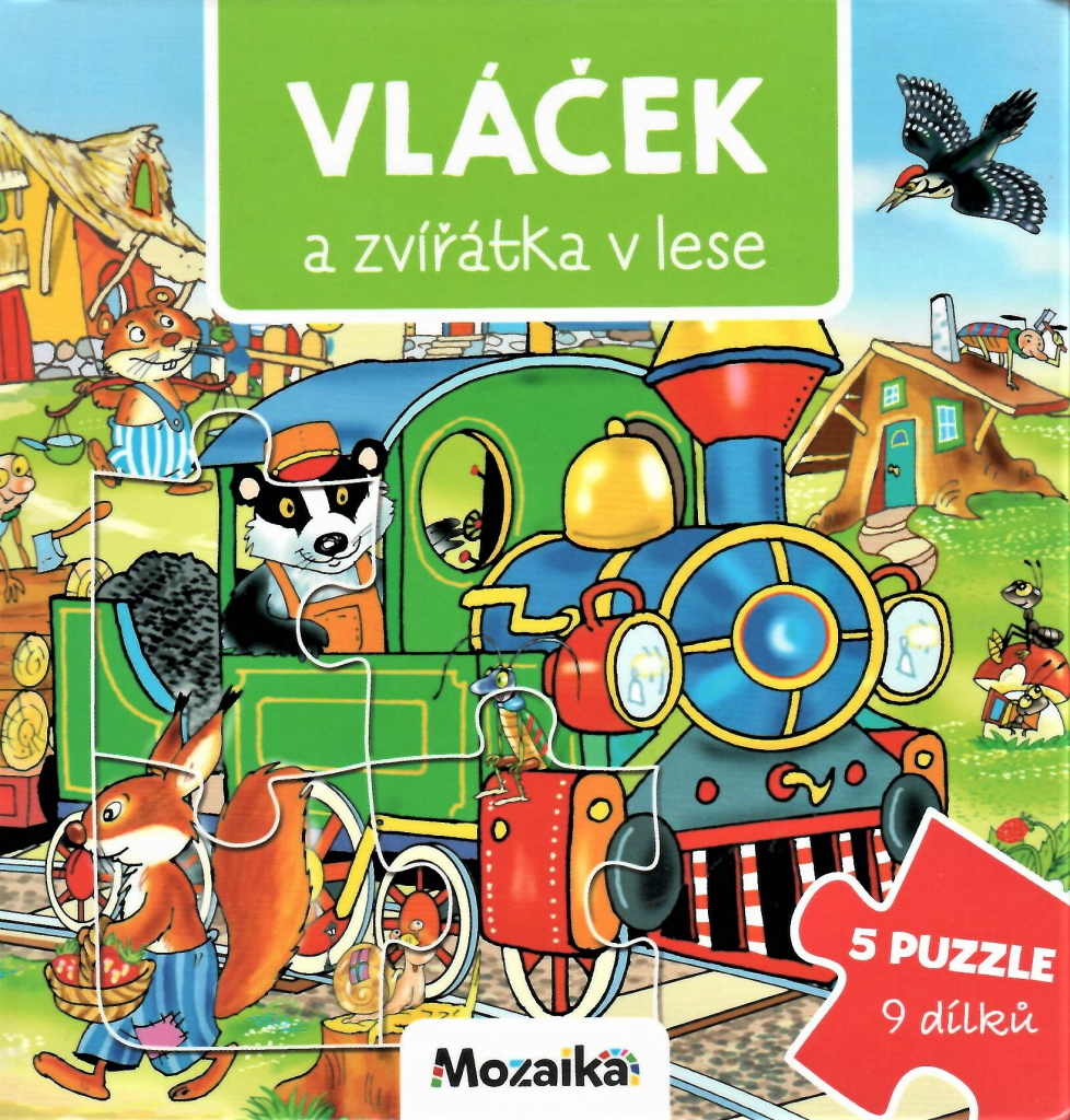 Vláček a zvířátka v lese - Pavlína Šamalíková