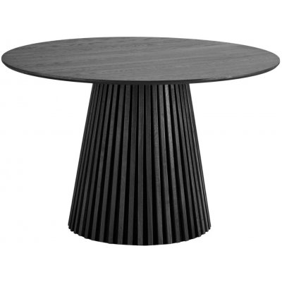 Nordic Living Osaka Černý dubový jídelní stůl 120 cm – Hledejceny.cz