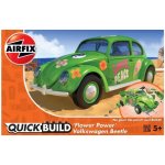 Airfix Quick Bulid J6031 Volkswagen Beetle Flower Power – Zboží Živě