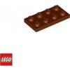 LEGO® doplněk LEGO® 3020 Podložka 2x4 Světle-Hnědá