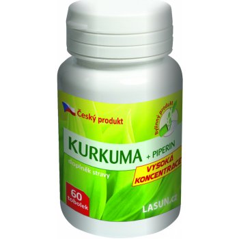 Lasun Kurkuma + Piperin 60 tablet