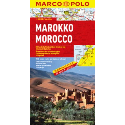 Maroko mapa Marco Polo 1:800 000 – Zboží Dáma