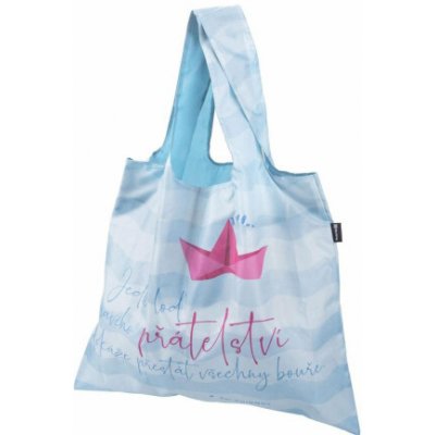 Taška nákupní skládací Je jen jedna chvíle – Sleviste.cz