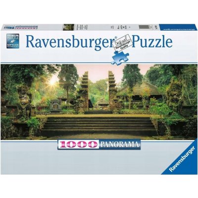 RAVENSBURGER Panoramatické Chrám džungle Pura Luhur Batukaru Bali 1000 dílků