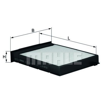 MAHLE ORIGINAL Filtr, vzduch v interiéru LA175 – Hledejceny.cz