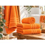 B.E.S. Petrovice Bavlněná osuška 70 x 140 Classic Oranžová – Hledejceny.cz