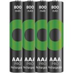 GP ReCyko Pro AAA 800mAh 4ks 1032124080 – Zboží Živě