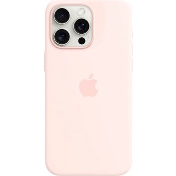 Apple Silikonové s MagSafe iPhone 15 Pro Max, světle růžové MT1U3ZM/A