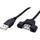 Roline 11.02.8977 USB 3.0 SuperSpeed kabel prodlužovací, USB3.0 A(M) - USB3.0 A(F), 0,8m, černý