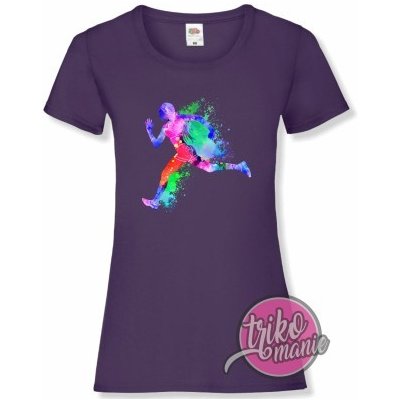 Dámské tričko sport Magic běh fialová