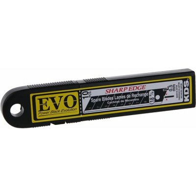 Černé extra ostré odlamovací čepele 18x0,5mm - LB 10B - 10ks KDS – Hledejceny.cz