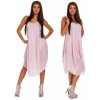 Dámské šaty Fashionweek nádherné módní letní bavlněné šaty Boho Italy TC655 světle růžová