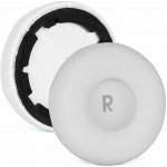 eses náhradní náušníky pro sluchátka JBL Live 670NC bílé kožené – Zboží Živě