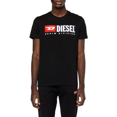 Diesel T-DIEGOR-DIV T-SHIRT černá – Zboží Mobilmania