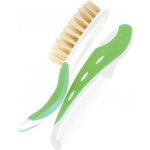Nuk kartáček a hřebínek bílý zelený – Hledejceny.cz