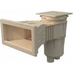 VÁGNER POOL Skimmer 17,5 l široké hrdlo, pro folii 372 x155 mm písková – Zboží Mobilmania