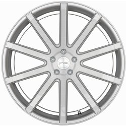 Corspeed Deville 8,5x19 5x112 ET45 silver brushed surface trim white