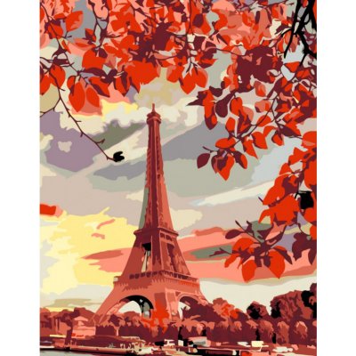 Malování podle čísel Rosa 345 Eiffelova věž – Zboží Mobilmania