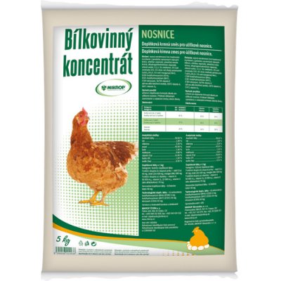 MIKROP BK Nosnice bílkovinný koncentrát 5 kg – Hledejceny.cz