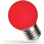 Spectrumled LED žárovka 1W 4xSMD2835 E27 20lm ČERVENÁ – Zboží Dáma