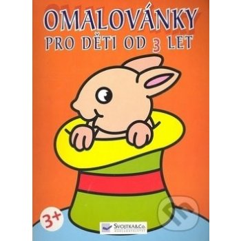 Pro děti od 3 let omalovánka