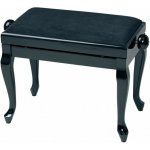 Gewa Piano stolička Deluxe Classic 130.330 Černý Lesk – Zboží Dáma