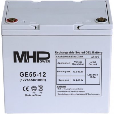 MHPower 12V 55Ah GE55-12 – Zbozi.Blesk.cz