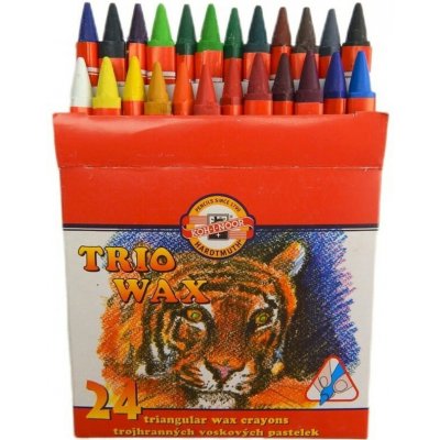Koh-i-noor voskovky TRIO WAX 24ks/8,2mm – Sleviste.cz